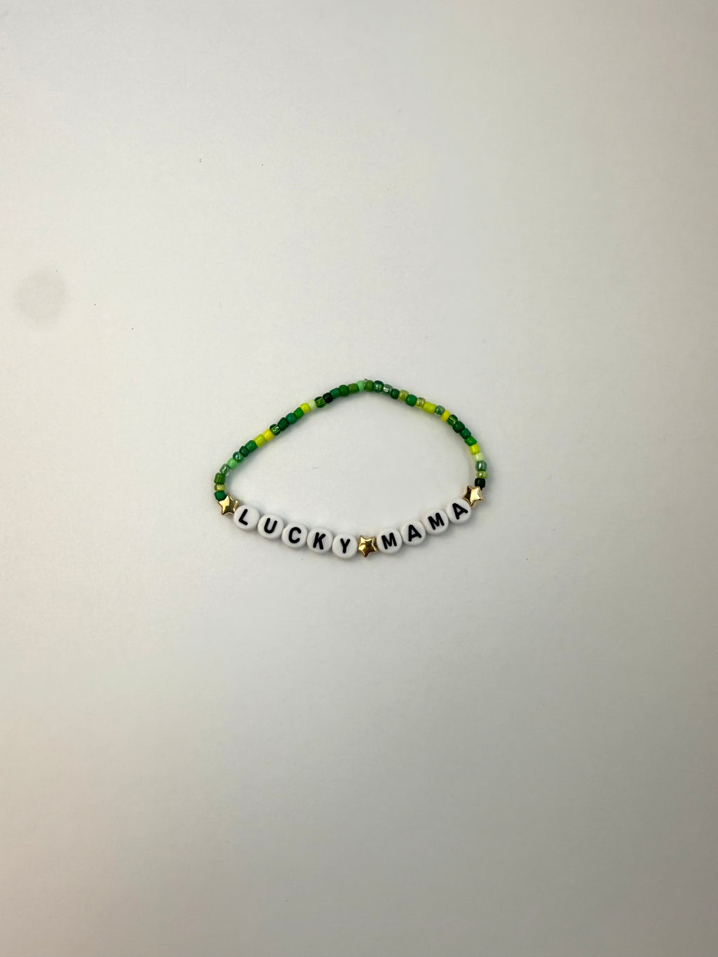 Lucky Mama Beaded Bracelet