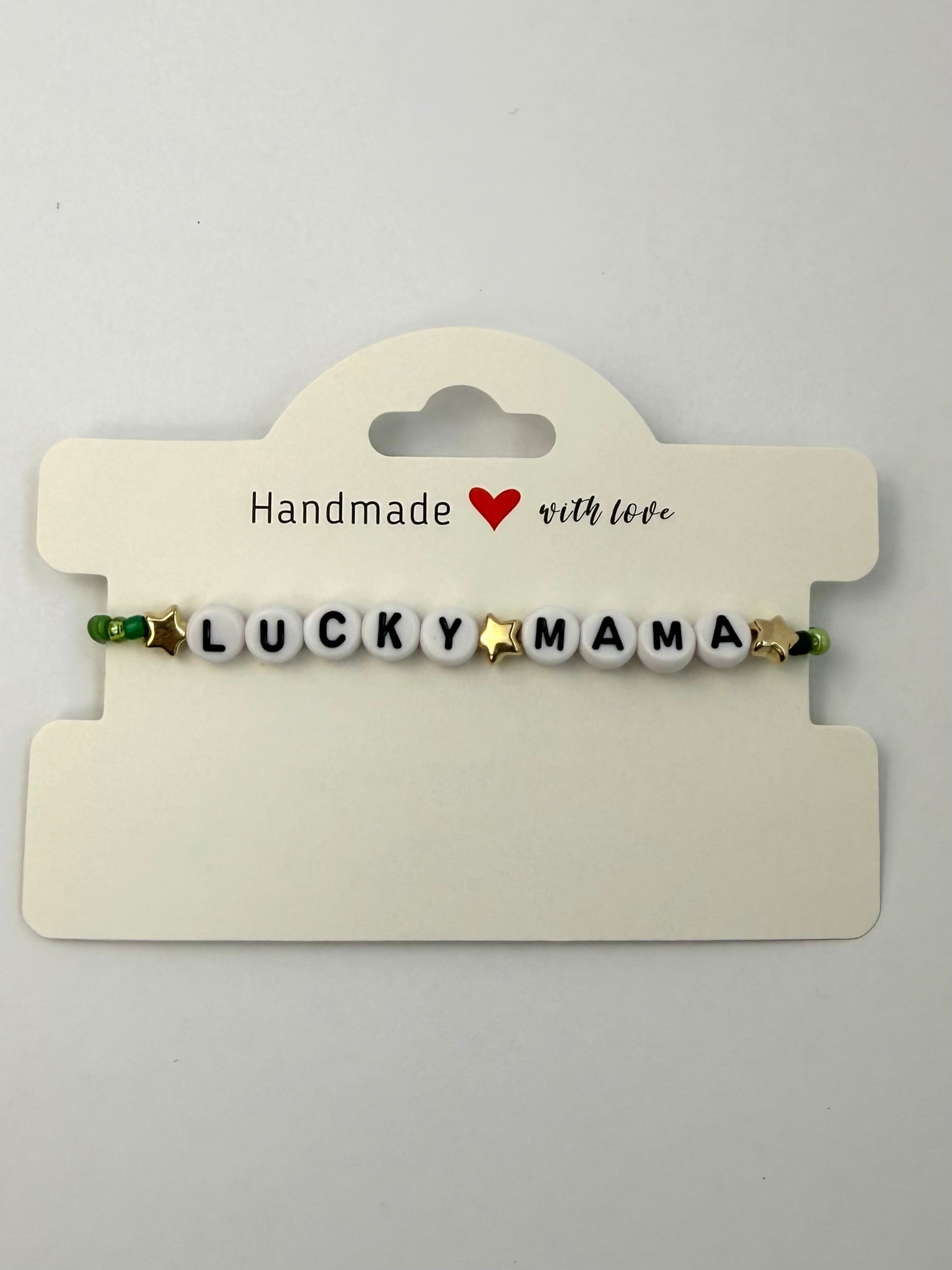 Lucky Mama Beaded Bracelet