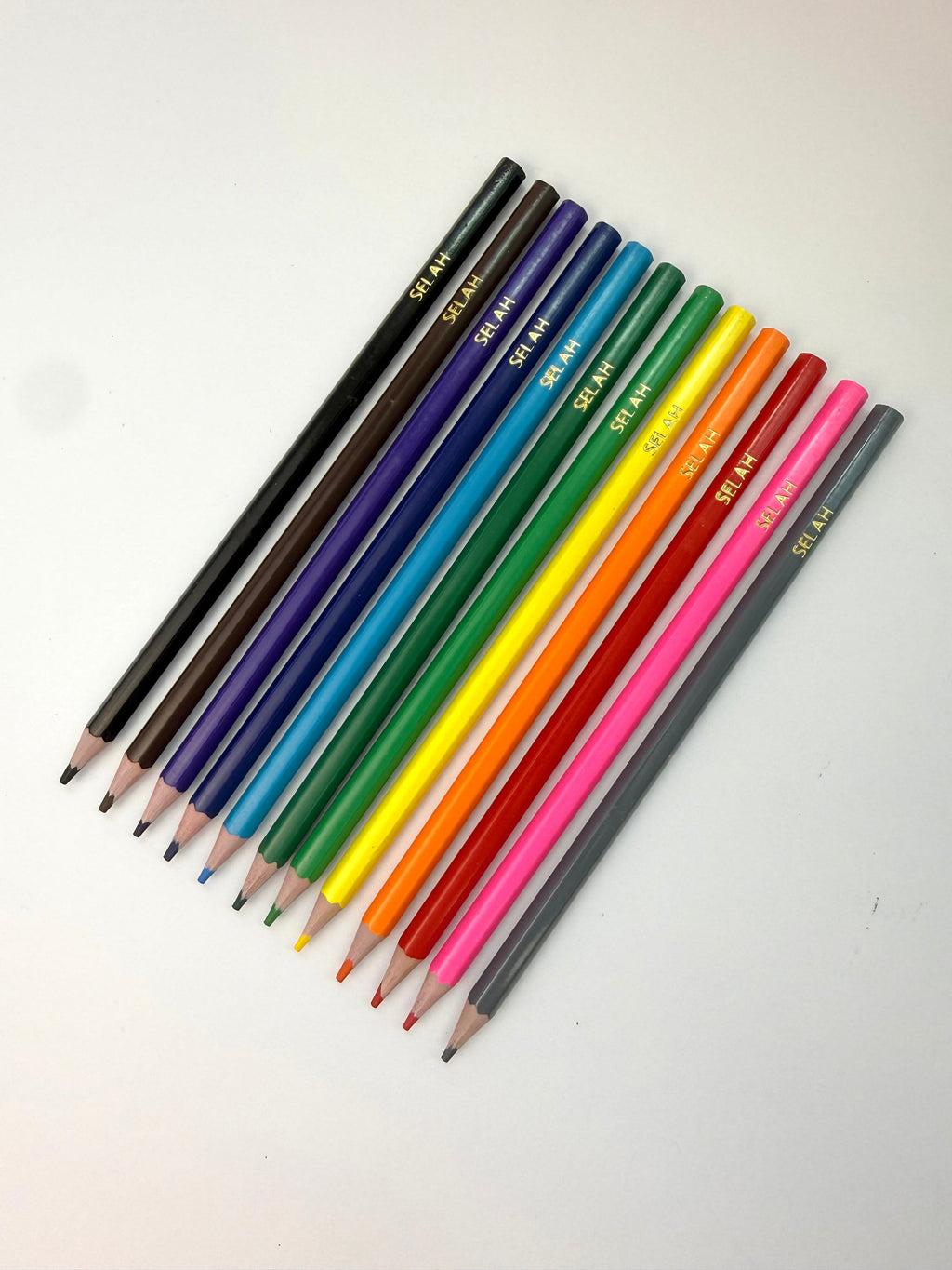 Personalized Colored Pencils - Set of 12