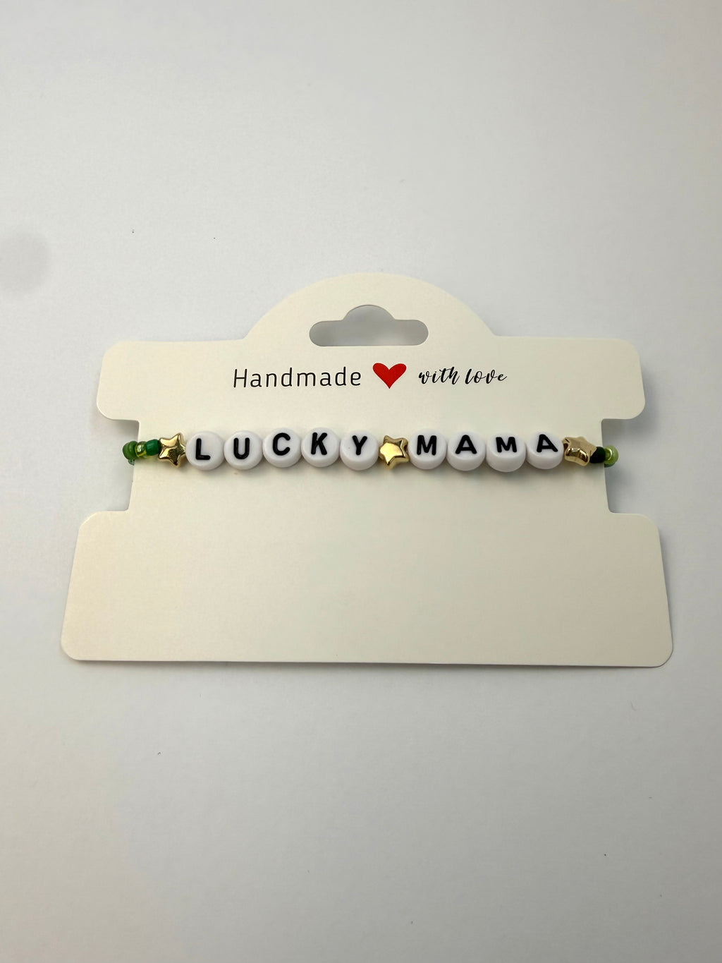 Lucky Mama Beaded Bracelet