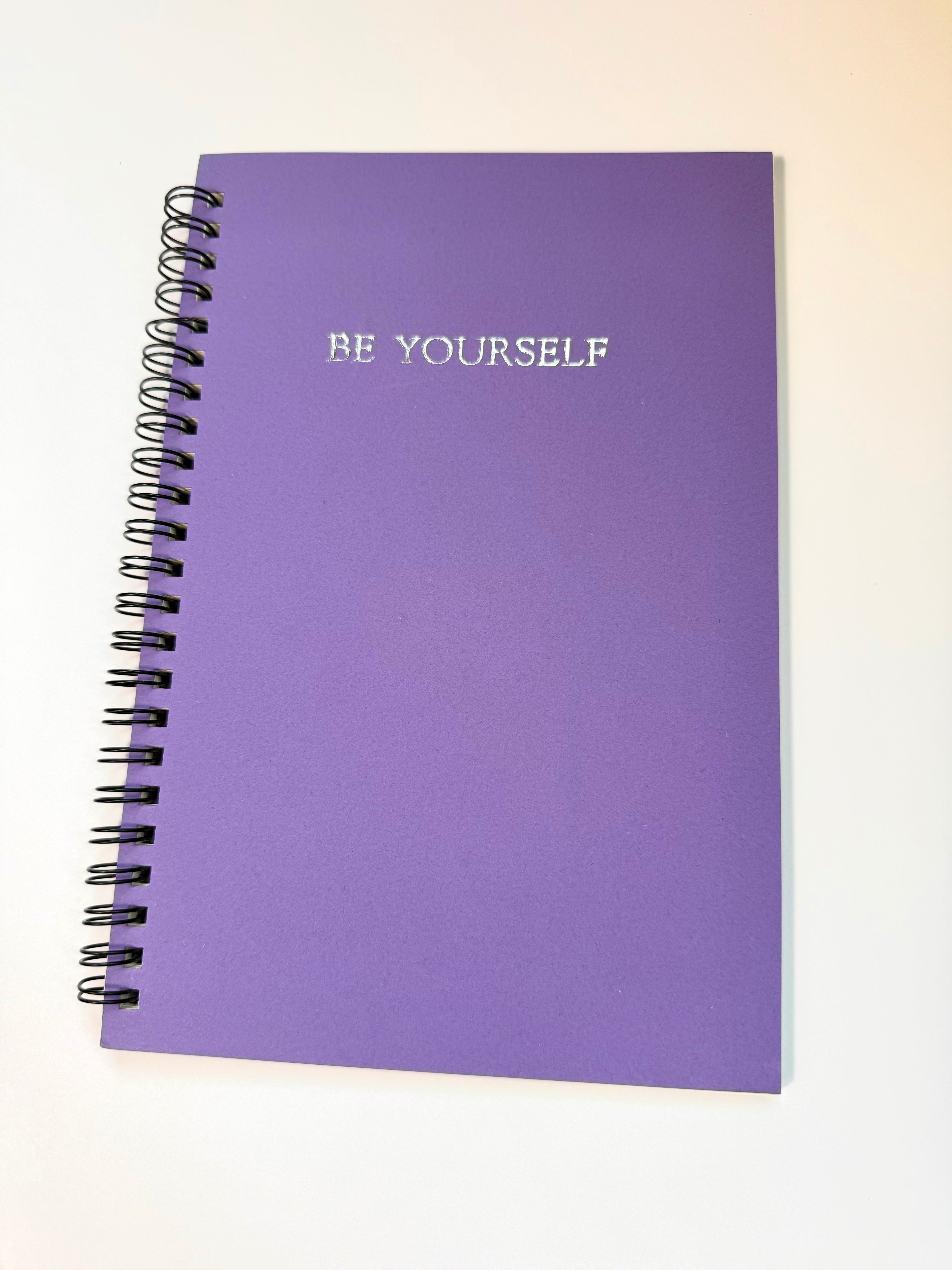 Be Yourself Spiral Notebooks