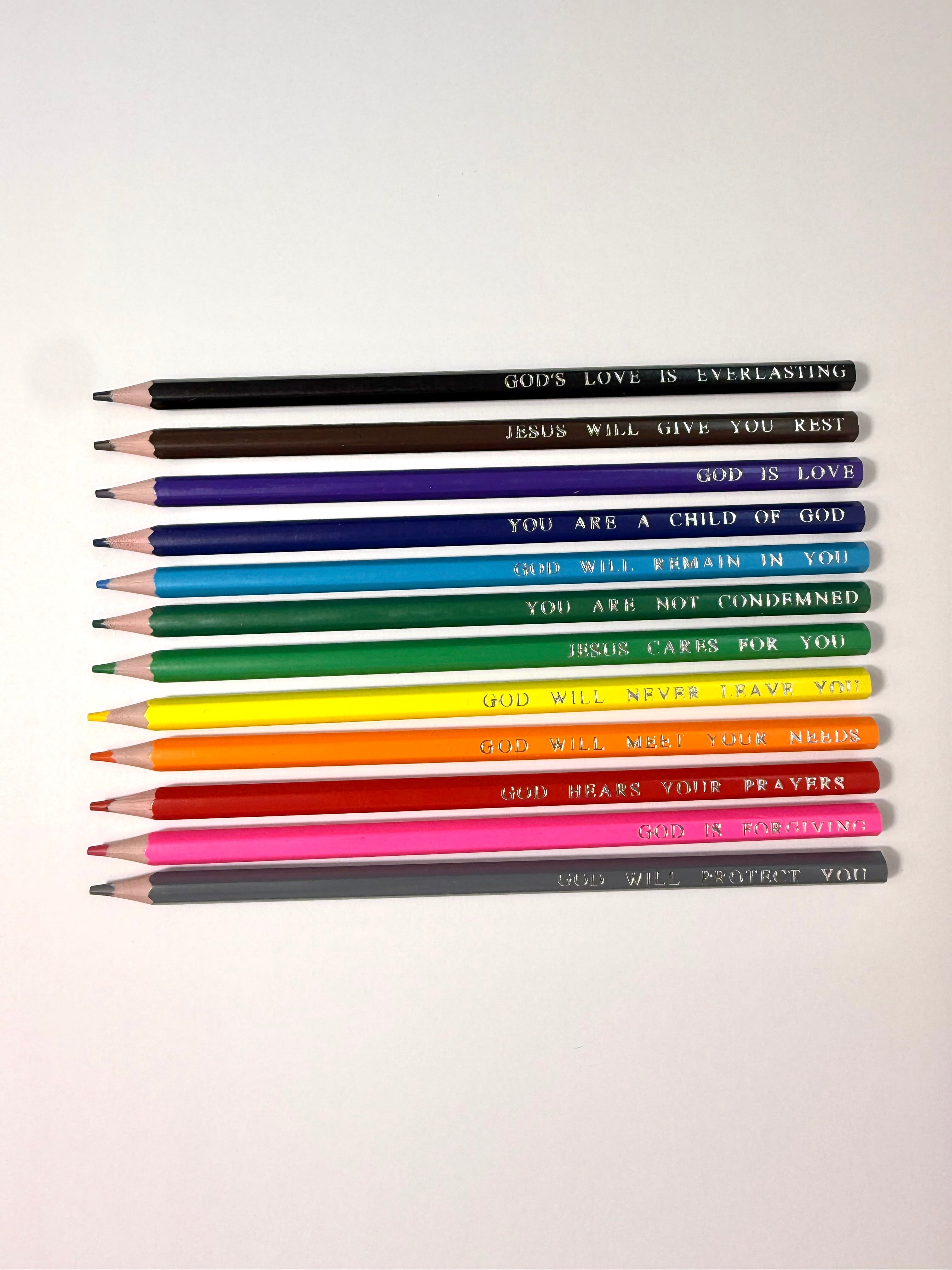 Inspirational Colored Pencil Set