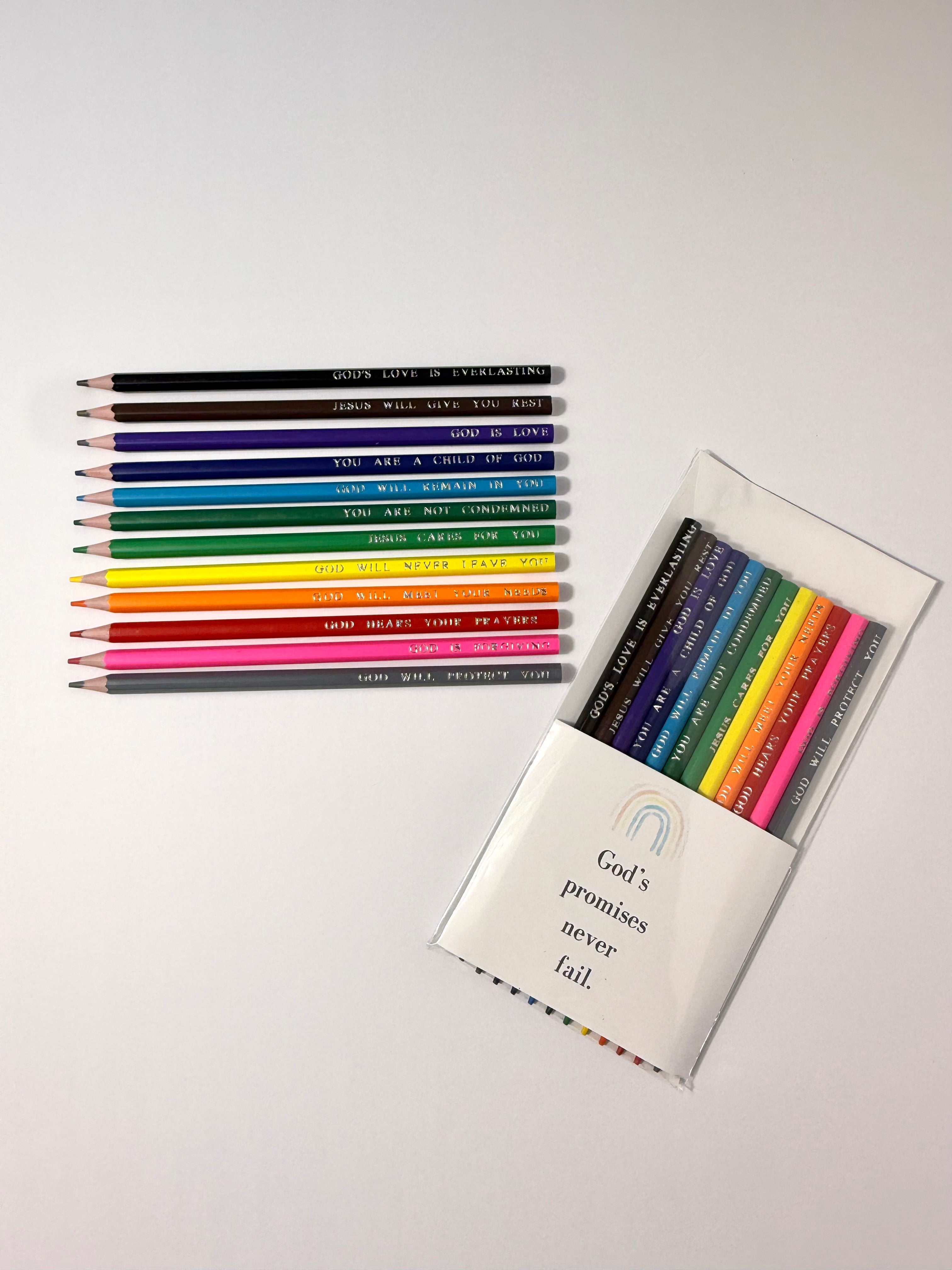 Inspirational Colored Pencil Set