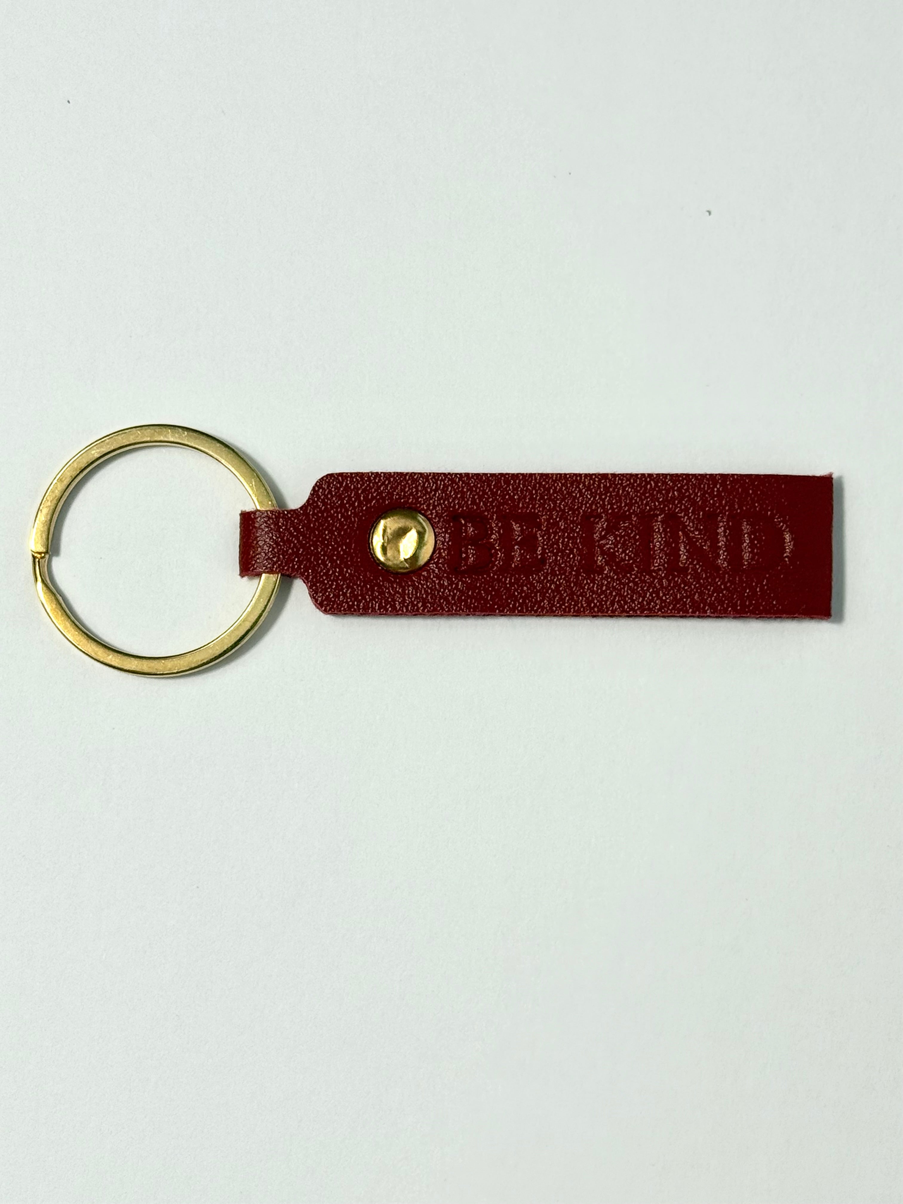 Be Kind Faux Leather Keychains