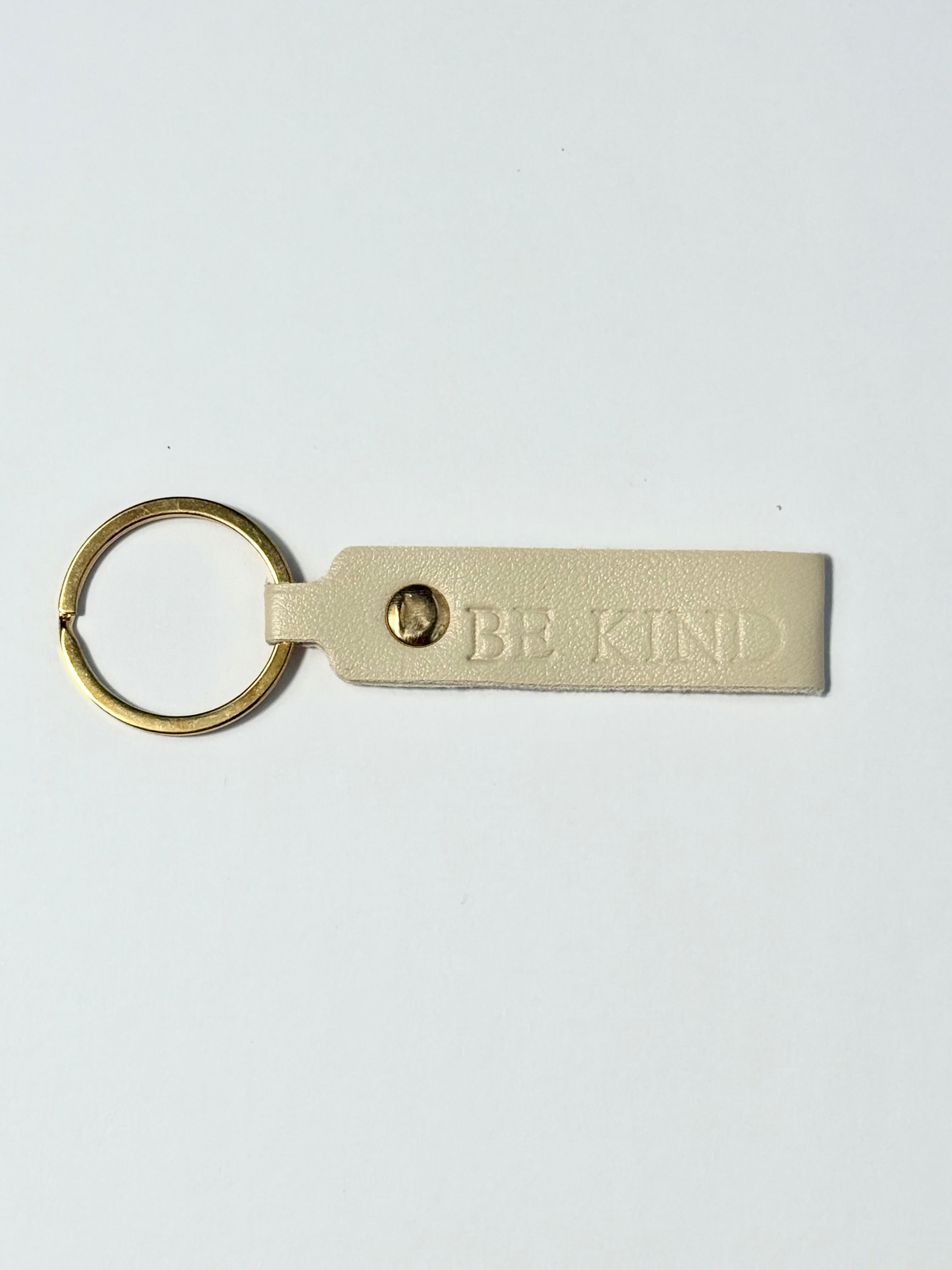 Be Kind Faux Leather Keychains