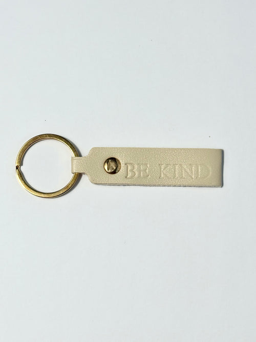 Be Kind Faux Leather Keychains